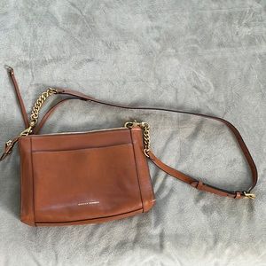 Like new Rebecca Minkoff brown leather crossbody